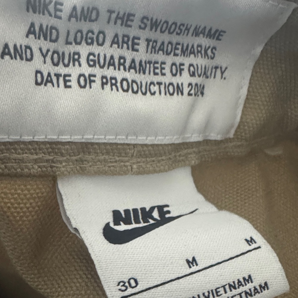 Nike Men's carpenter Khaki Chinos size 30/medium - Picture 10 of 11